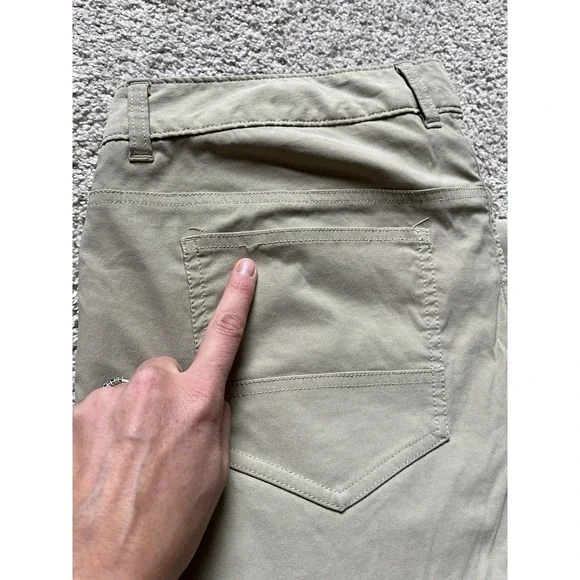 North‎ Face Chino Set Of 2 Hiking Travel Pants Short Relaxed Fit Khaki (36x29) - Picture 8 of 8